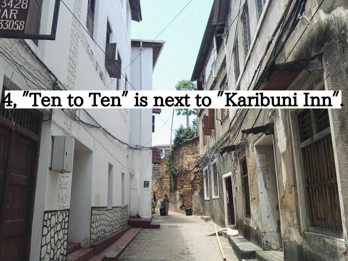 Ten To Ten Stone Town Zanzibar Exterior foto